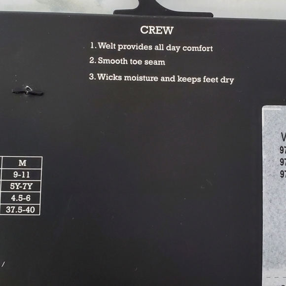 Kids Converse ⭐️ Crew Socks 3 pack - Picture 6 of 9